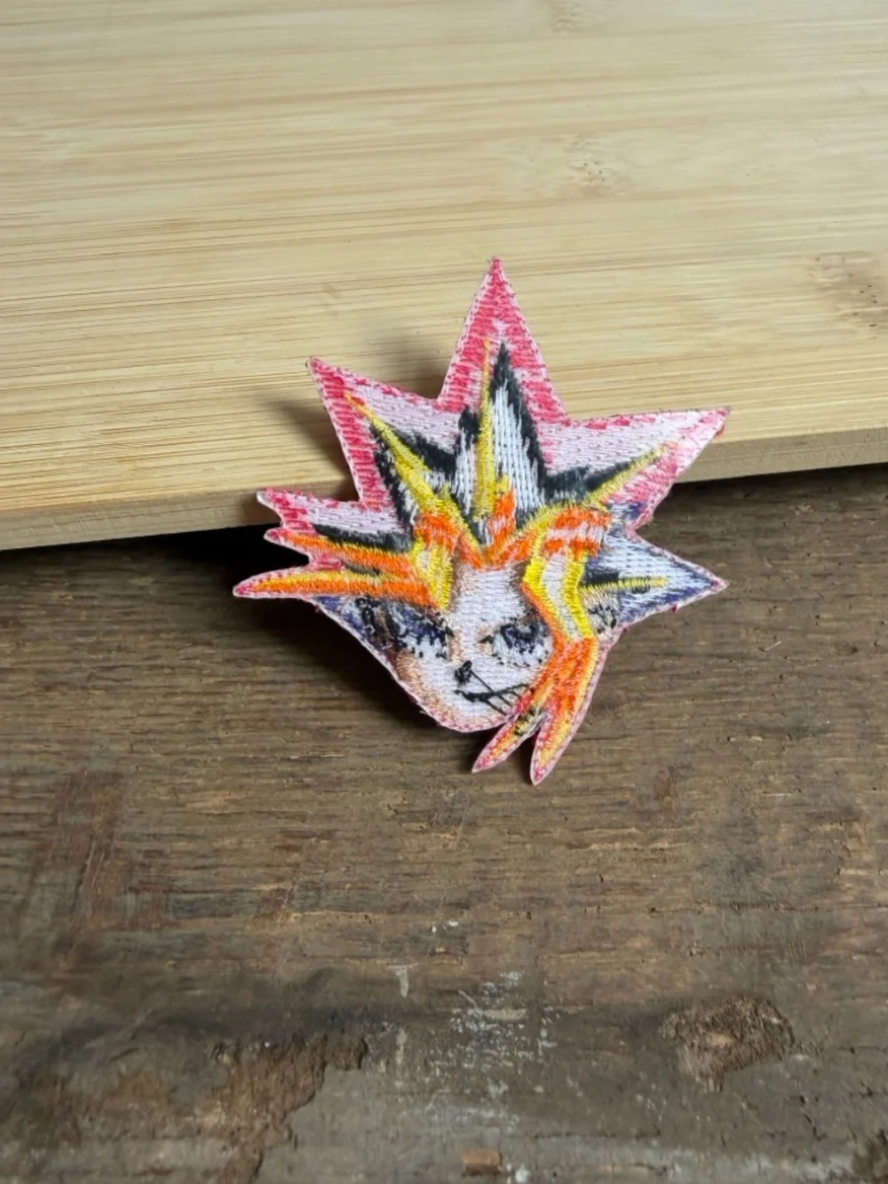 NOS vintage 90s Yu-Gi-Oh! embroidered patch 3”